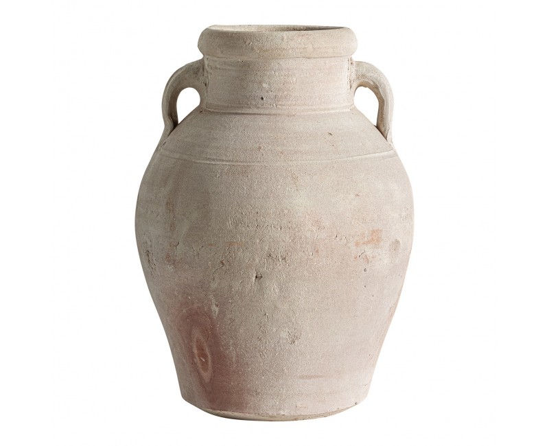 Ánfora Kowalski Arcilla 24x24x36 Estilo Clásico - 1