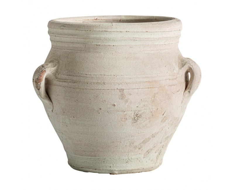 Ánfora Kowalski Arcilla 32x32x28 Estilo Clásico - 1