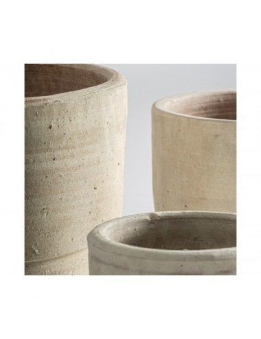 Macetero Kowalski J 3 Arcilla 45x45x35 35x35x28 25x25x22 Estilo Clásico - 3