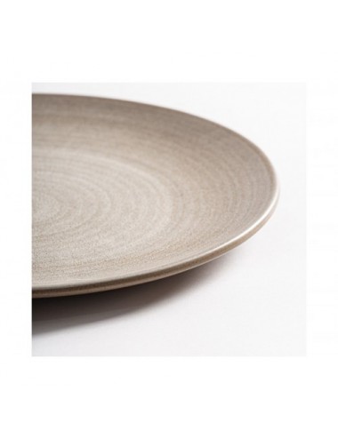 Plato Mulcey Porcelana 27x27x3 Estilo Art Deco - 5