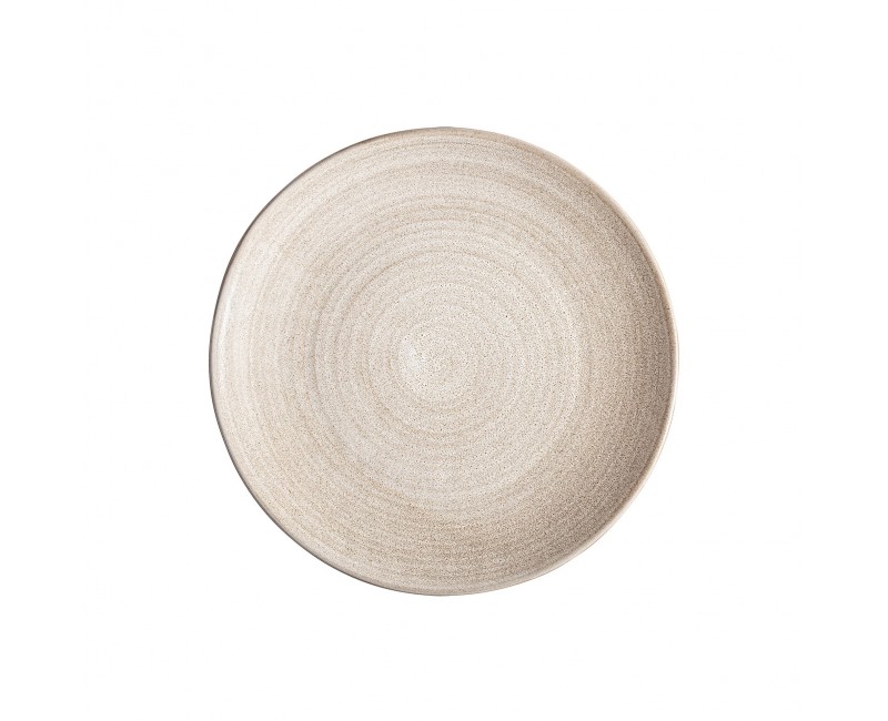 Plato Mulcey Porcelana 22x22x2 Estilo Art Deco - 1