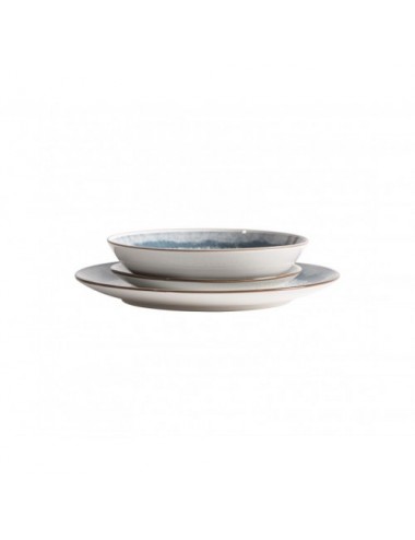 Vajilla Chambrey J 18 Porcelana 27x27x3 20x20x5 19x19x2 Estilo Art Deco - 1