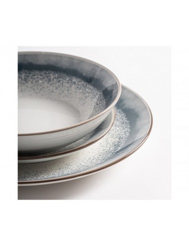 Vajilla Chambrey J 18 Porcelana 27x27x3 20x20x5 19x19x2 Estilo Art Deco - 4