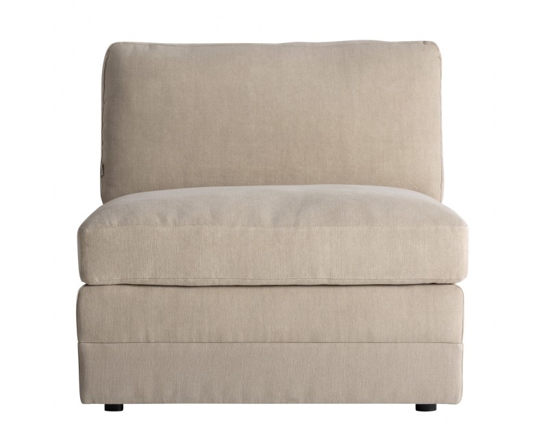 Módulo Sofá Central Otley Poliéster 90x110x90 Estilo Clásico - 1