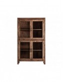 Vitrina Selby Madera Recuperada 120x46x198 Estilo Rústico - 1
