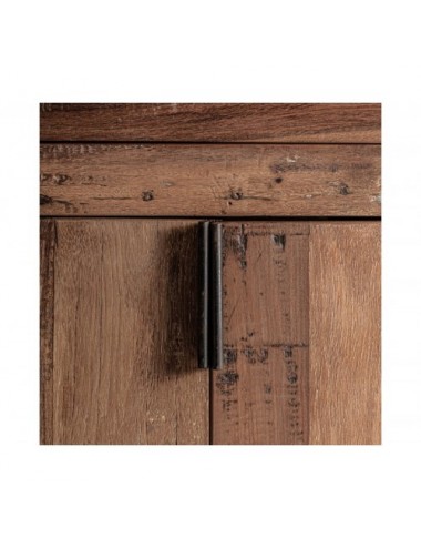 Aparador Selby Madera Recuperada 224x46x90 Estilo Rústico - 4