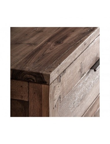 Aparador Selby Madera Recuperada 224x46x90 Estilo Rústico - 5