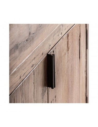 Aparador Selby Madera Recuperada 224x46x90 Estilo Rústico - 6