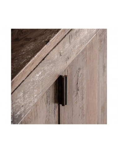 Mueble Tv Selby Madera Recuperada 253x47x60 Estilo Rústico - 5