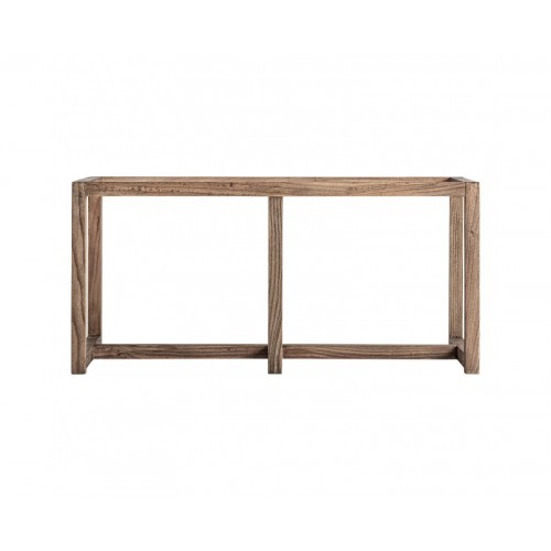 Base De Vitrina Masein Madera De Olmo 85x40x40 Estilo Colonial - 1