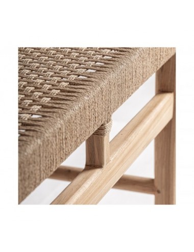 Banco Hallen Madera De Teka 180x40x45 Estilo Clásico - 5
