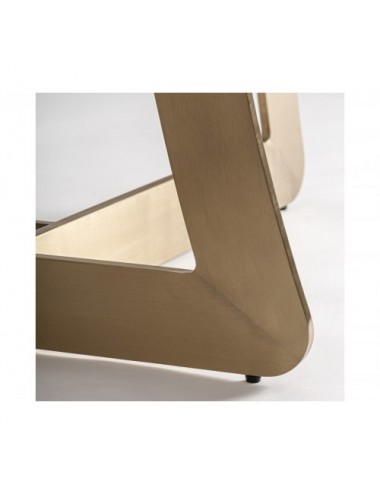 Mesa Comedor Jussey Porcelánico 220x100x76 Estilo Art Deco - 5