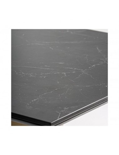 Mesa Bar Tasque Acero 70x70x76 Estilo Art Deco - 6