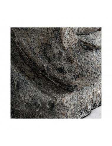 Escultura Khalid Cemento 31x38x110 Estilo Oriental - 3