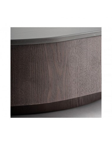 Mesa De Centro Neufs Mármol Sintético 100x100x25 Estilo Contemporáneo - 3