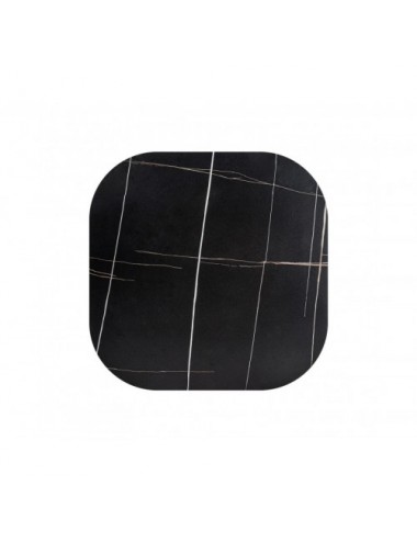 Mesa De Centro Neufs Mármol Sintético 100x100x25 Estilo Contemporáneo - 8