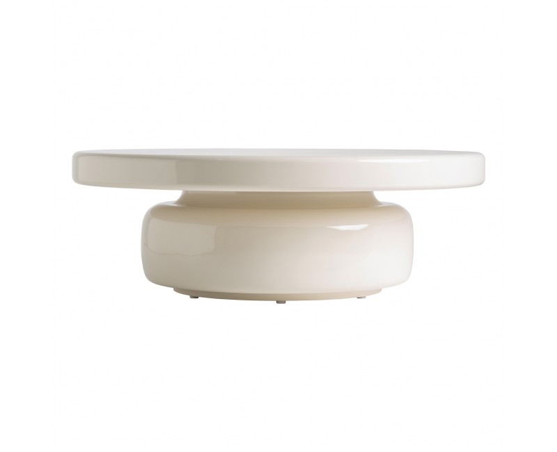 Mesa De Centro Gory Madera Dm 90x90x30 Estilo Contemporáneo - 1