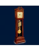 Reloj antesala madera nogal metal dorado artesanal modelo 979 Soher - 1