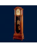Reloj antesala madera nogal metal dorado artesanal modelo 980 Soher - 1