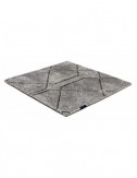 Alfombra Minimal Maroque Desert Rose silver & shadow 300x400 The Lab - 1