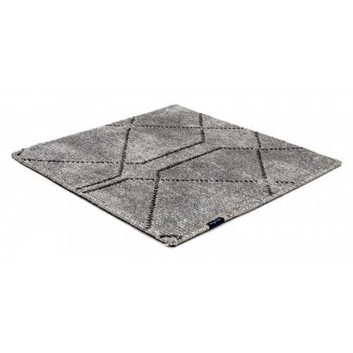 Alfombra Minimal Maroque Desert Rose silver & shadow 300x400 The Lab - 1