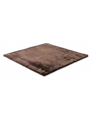 Alfombra Mark 2 Viscose dark brown 300x400 The Loft - 1