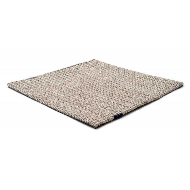 Alfombra Nordic Plain nature & grey 300x400 Wool Range - 1