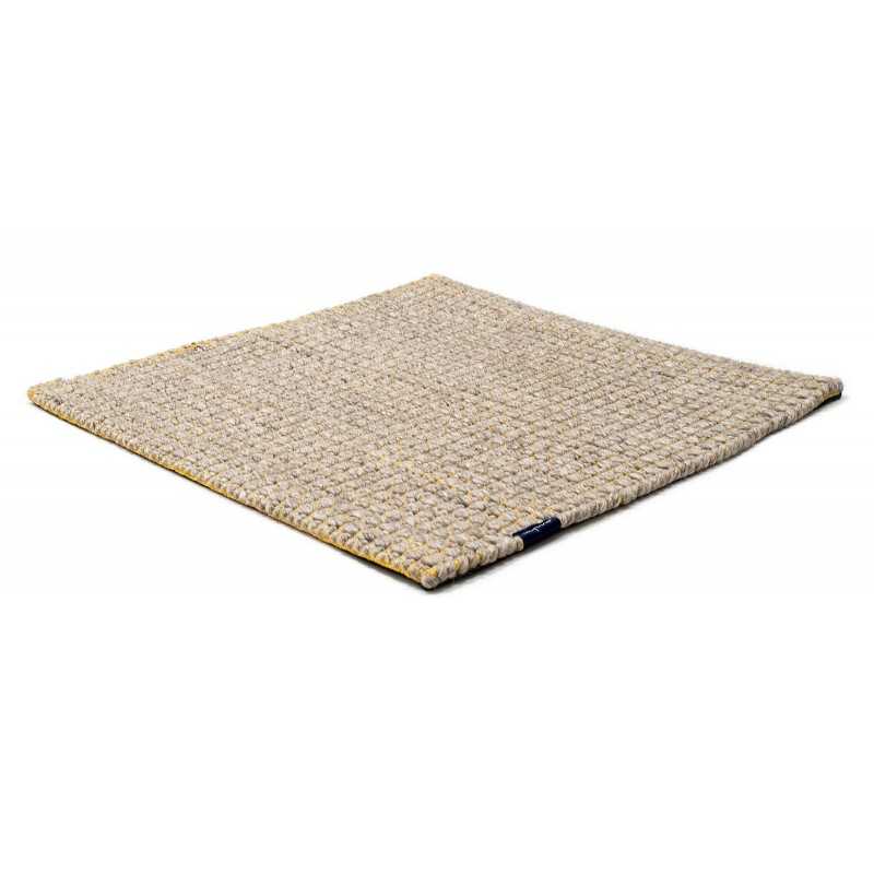 Alfombra Nordic Plain nature & yellow 300x400 Wool Range - 1