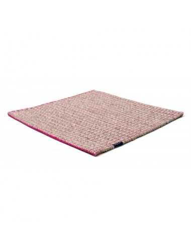 Alfombra Nordic Plain nature & pink 300x400 Wool Range - 1