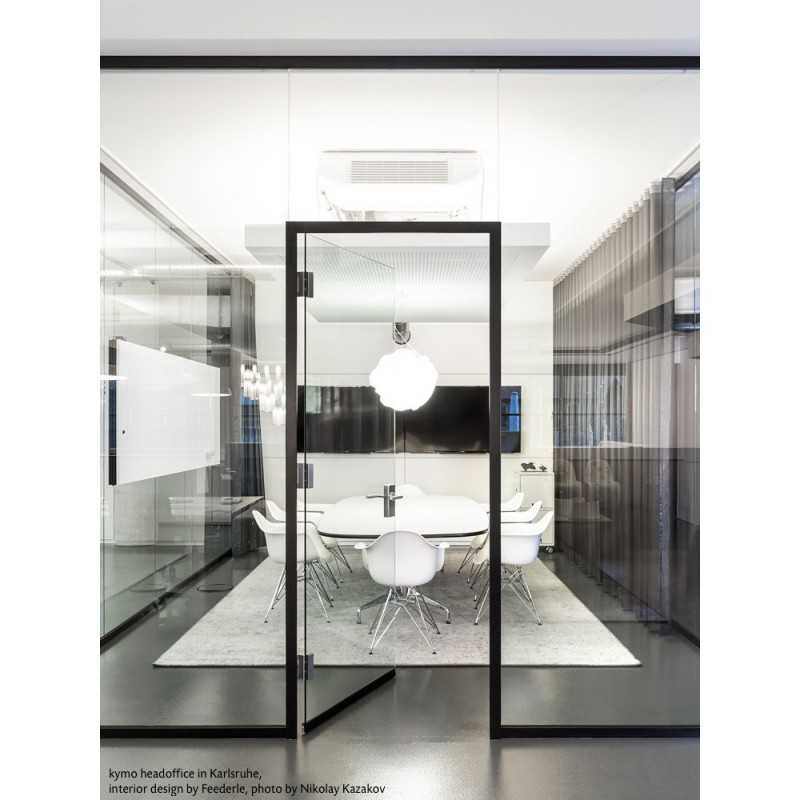 Alfombra Dune Max Viscose gentle grey 250x350 The Loft - 1