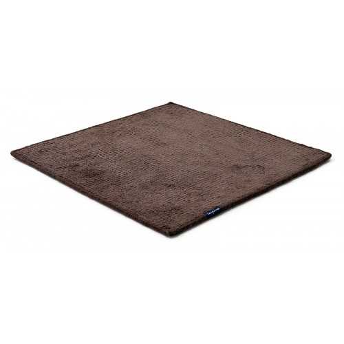 Alfombra Dune Max Viscose dark brown 250x350 The Loft - 1