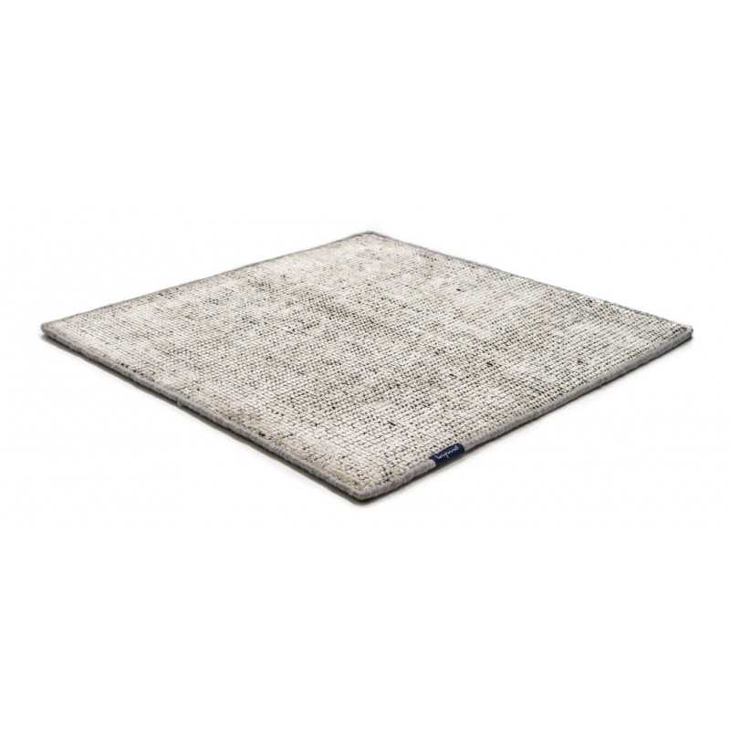 Alfombra Dune Max Viscose bright chrome 250x350 The Loft - 1