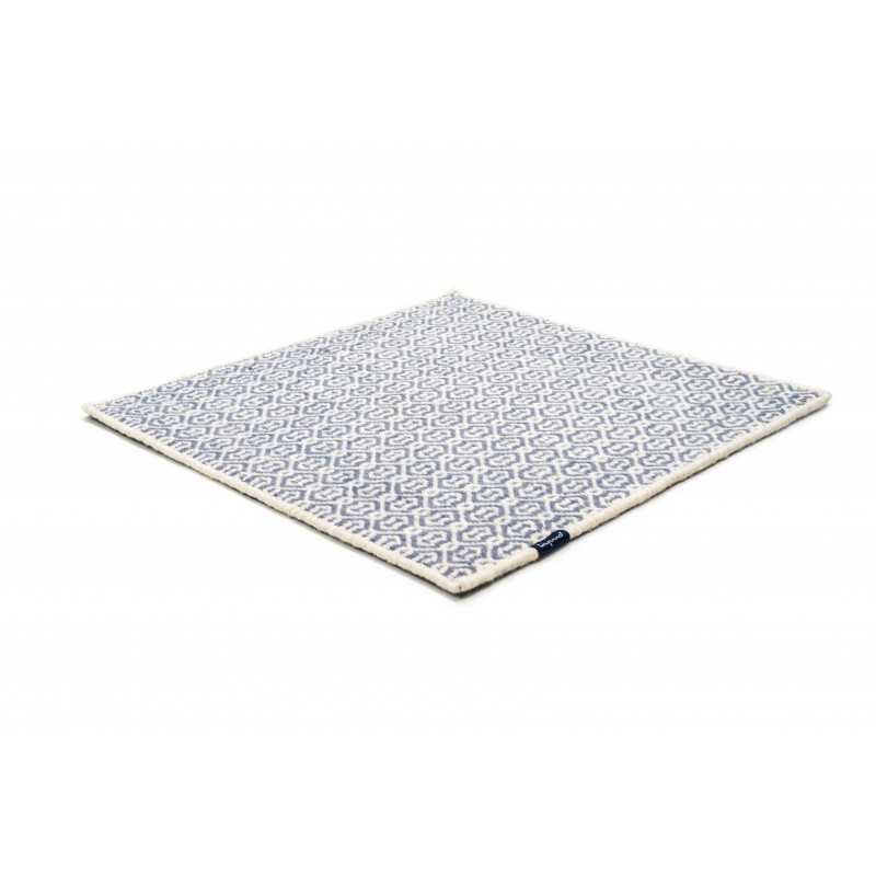 Alfombra Wild Pitch white & blue grey 250x350 The Lab - 1