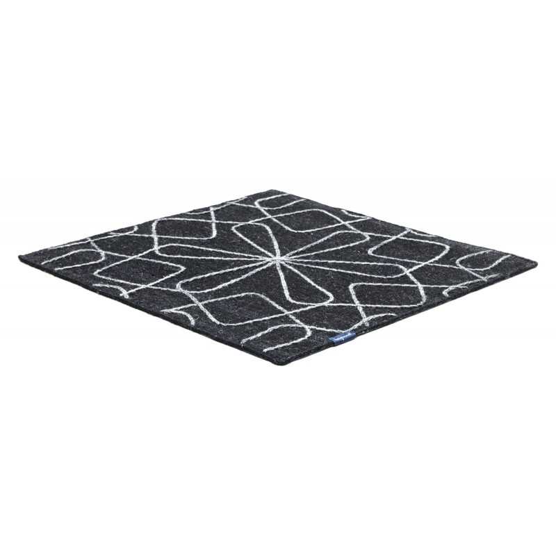 Alfombra Kelim Motifs Infinity slate 250x350 Wool Range - 1