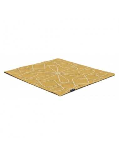 Alfombra Kelim Motifs Infinity mustard 250x350 Wool Range - 1
