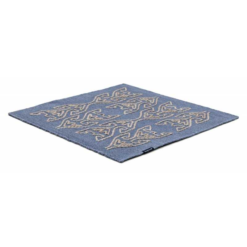 Alfombra Kelim Motifs Tree of Life mosaic 250x350 Wool Range - 1
