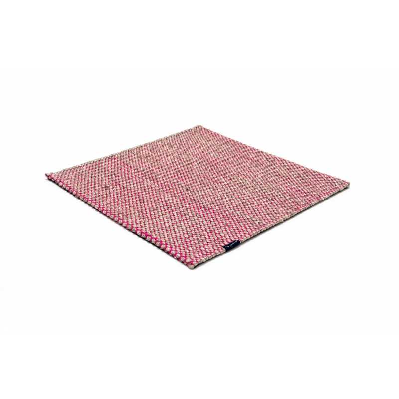 Alfombra Nordic Drop nature & pink 250x350 Wool Range - 1