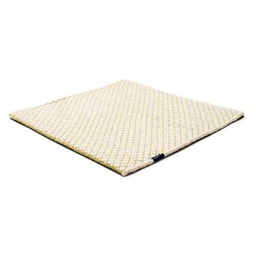 Alfombra Nordic Flower ivory & lime green 250x350 Wool Range - 1