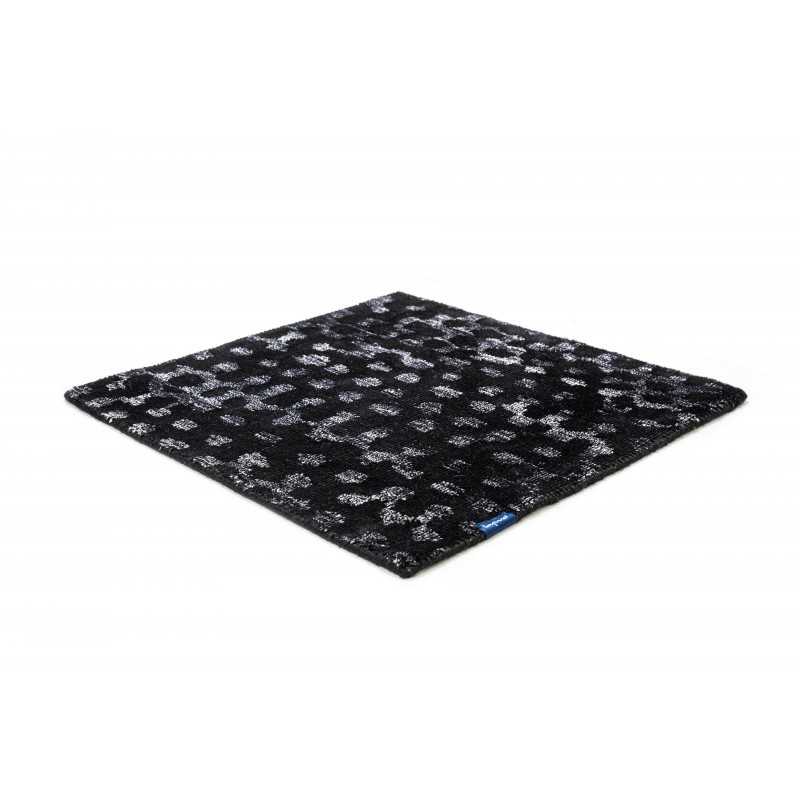 Alfombra Liquid Funk black & black 200x200 The Lab - 1