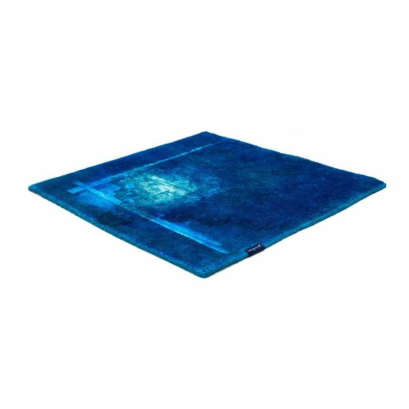 Alfombra The Mashup Pure Edition antique capri blue 200x200 Special Line - 1
