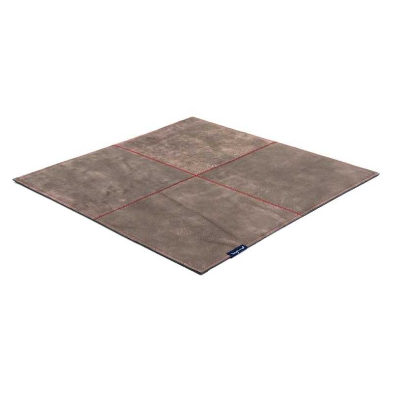 Alfombra The Pure Soul desert patina & red 210x210 Class of Leather - 1