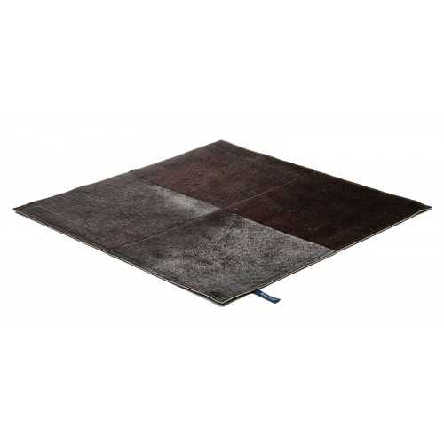 Alfombra Rare Soul Premium solid brown 210x210 Class of Leather - 1