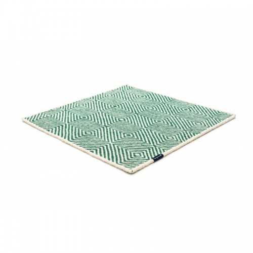 Alfombra Soundscapes white & dark green 200x300 The Lab - 1