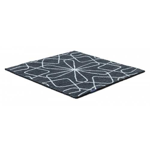 Alfombra Kelim Motifs Infinity night frost 200x300 Wool Range - 1