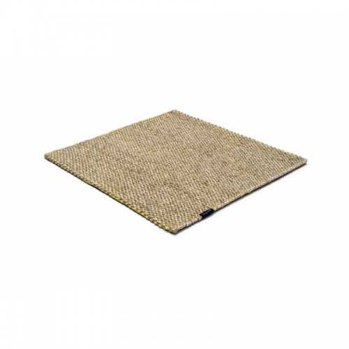 Alfombra Nordic Drop nature & lime green 200x300 Wool Range - 1