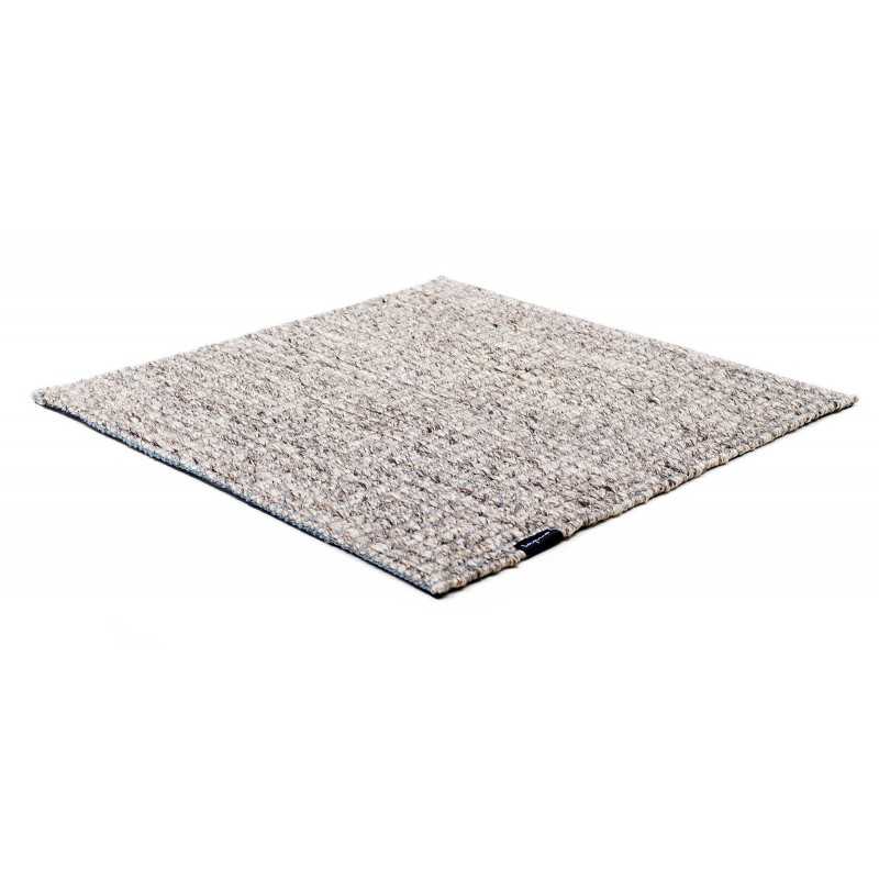 Alfombra Nordic Plain nature & icey blue 200x300 Wool Range - 1