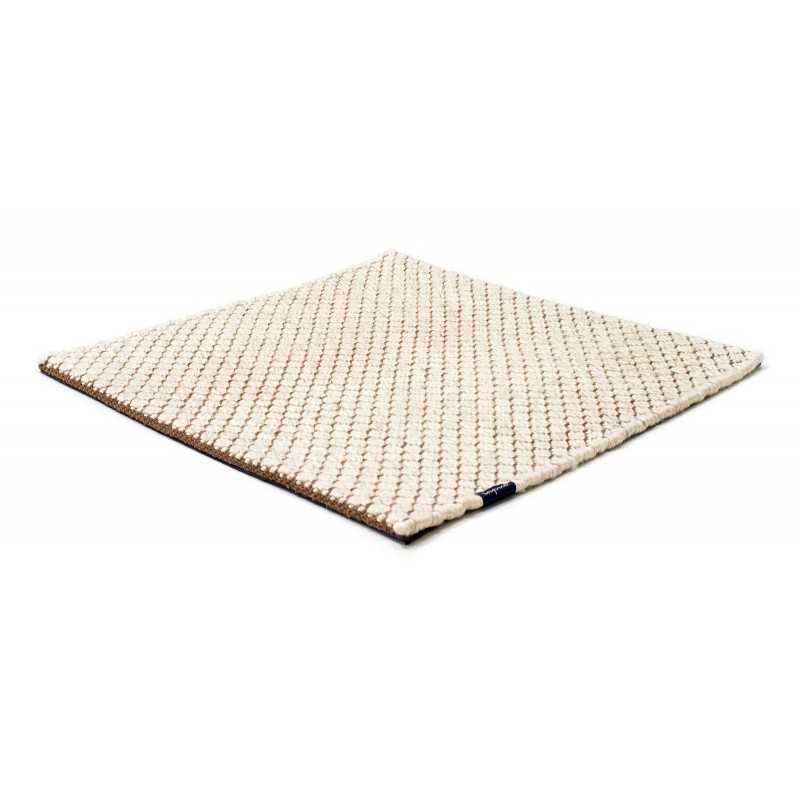 Alfombra Nordic Flower ivory & nougat 200x300 Wool Range - 1