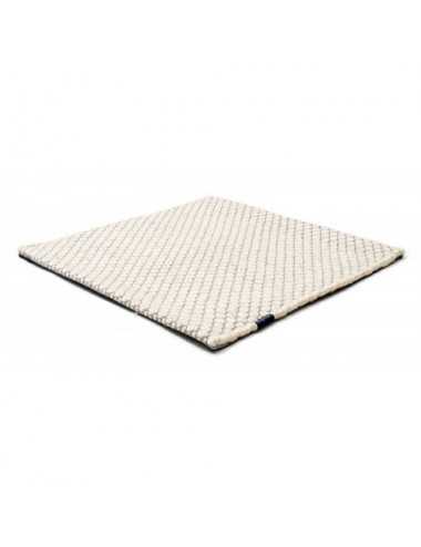 Alfombra Nordic Flower ivory & icey blue 200x300 Wool Range - 1