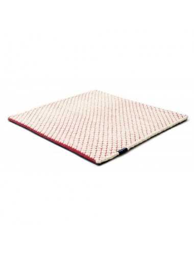 Alfombra Nordic Flower ivory & red 200x300 Wool Range - 1