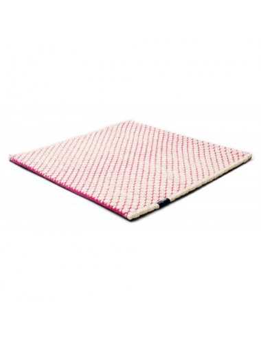Alfombra Nordic Flower ivory & pink 200x300 Wool Range - 1